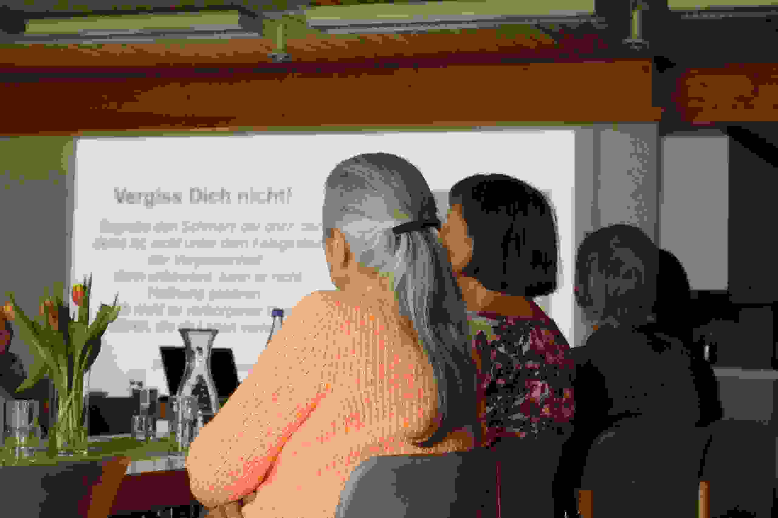 Zoom: Freiwilligenanlass Stiftung Alpbach